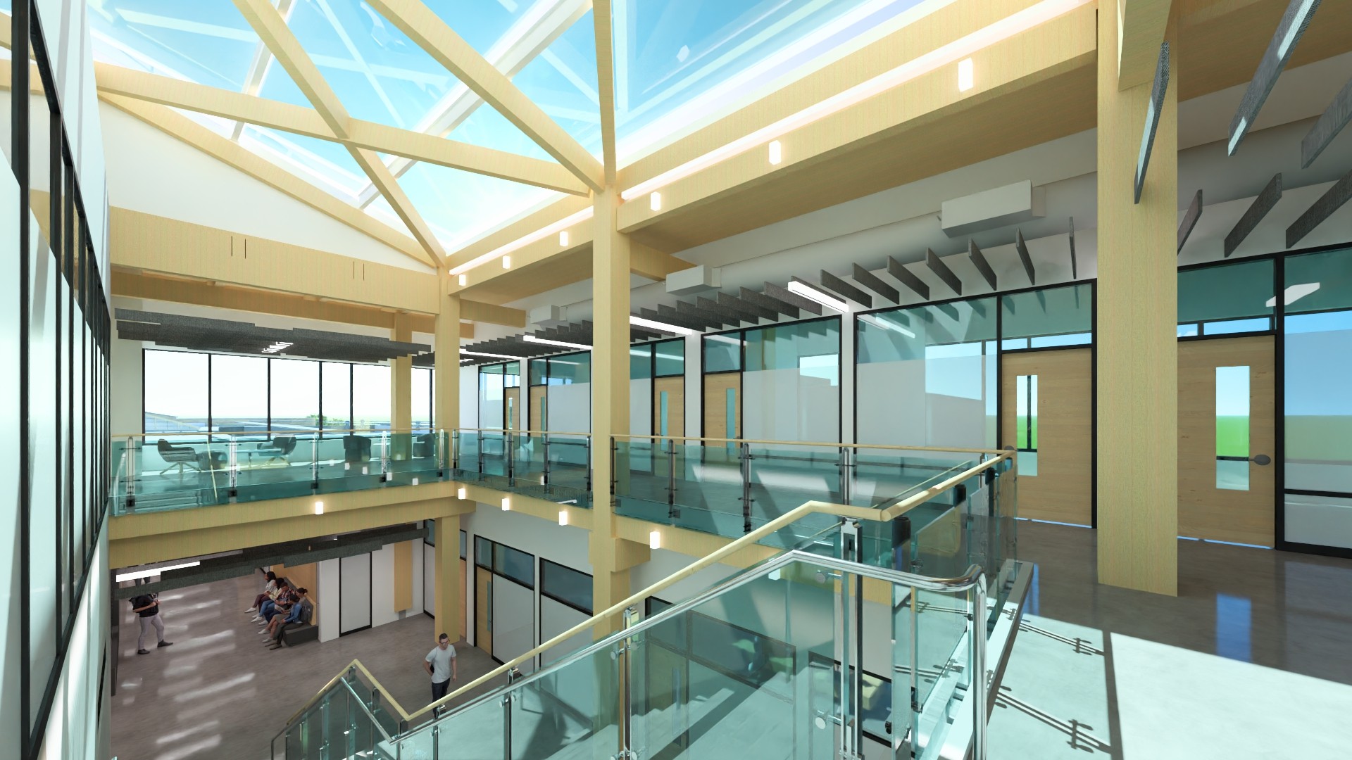 Interior rendering of the MSU School of Packaging